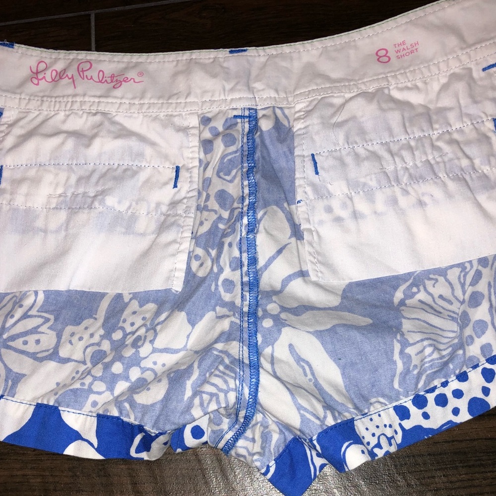 ❌ SOLD ❌Lilly Pulitzer The Walsh Shorts Size 8 - Picture 7 of 8